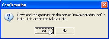 Confirmation: Download list?