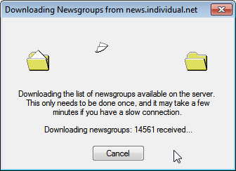 Downloading Newsgroups